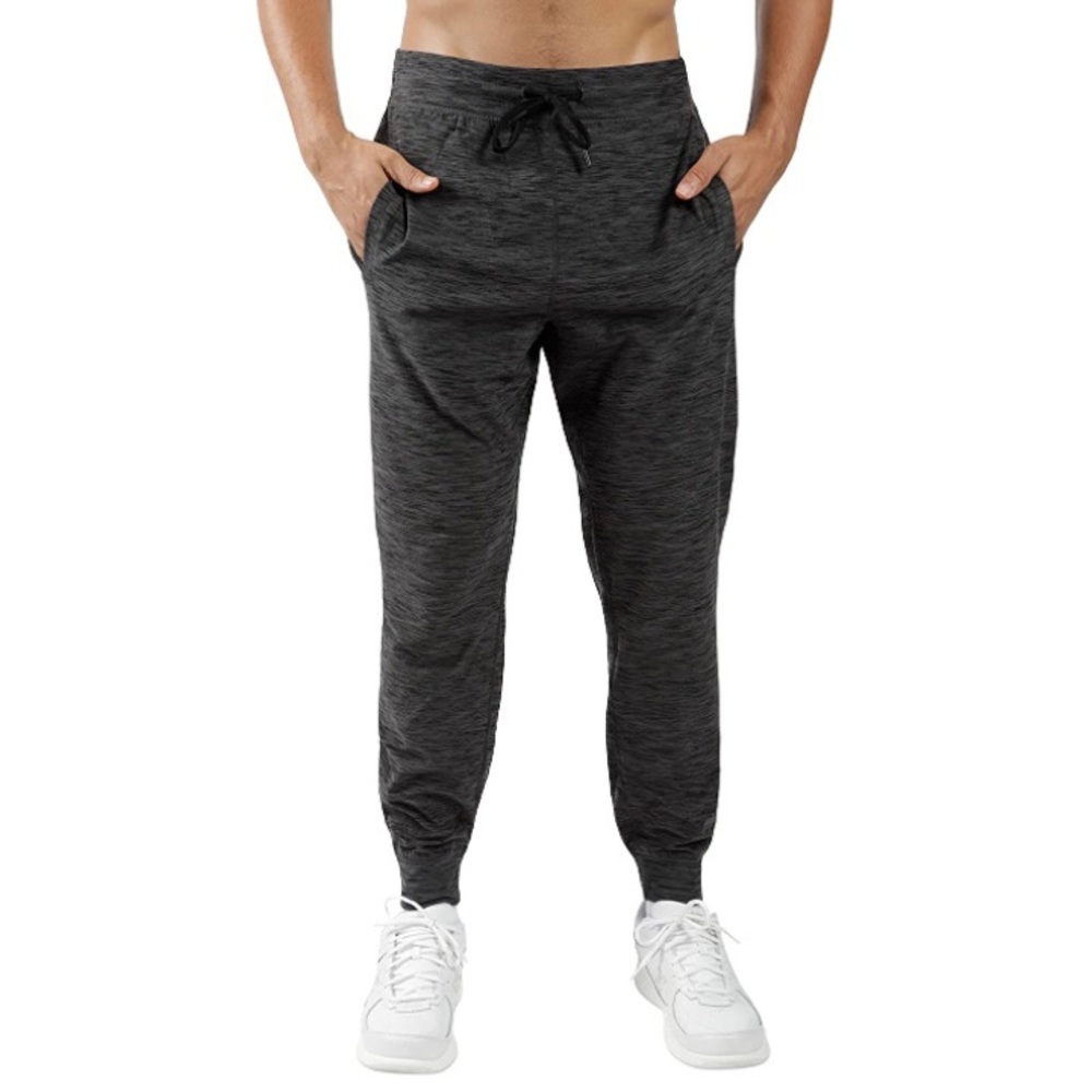 90 Degree By Reflex Mens Heathered Jogger in Grey/Charcoal